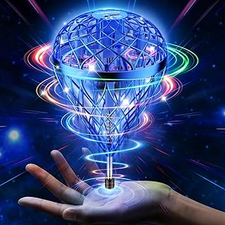 Budget-Friendly 2025 AI Flying Orb Ball: Galactic Fidget Spinner Mini Drone