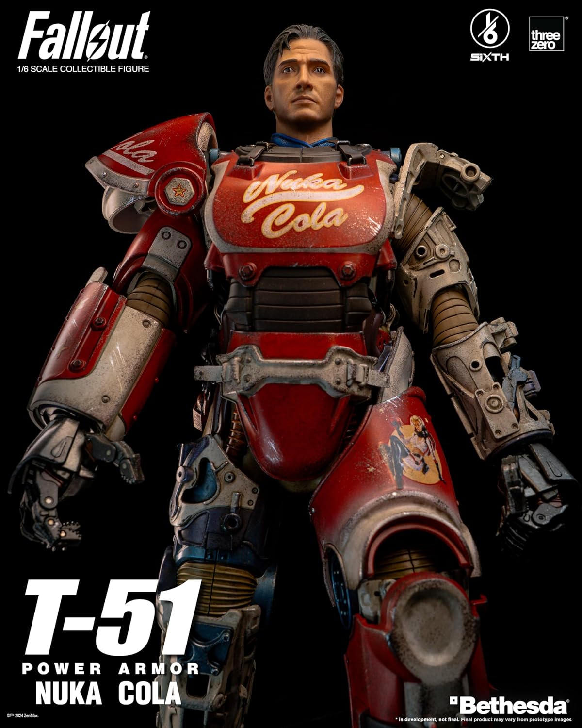 Fallout T-51 Nuka Cola Power Armor 1:6 Scale Action Figure
