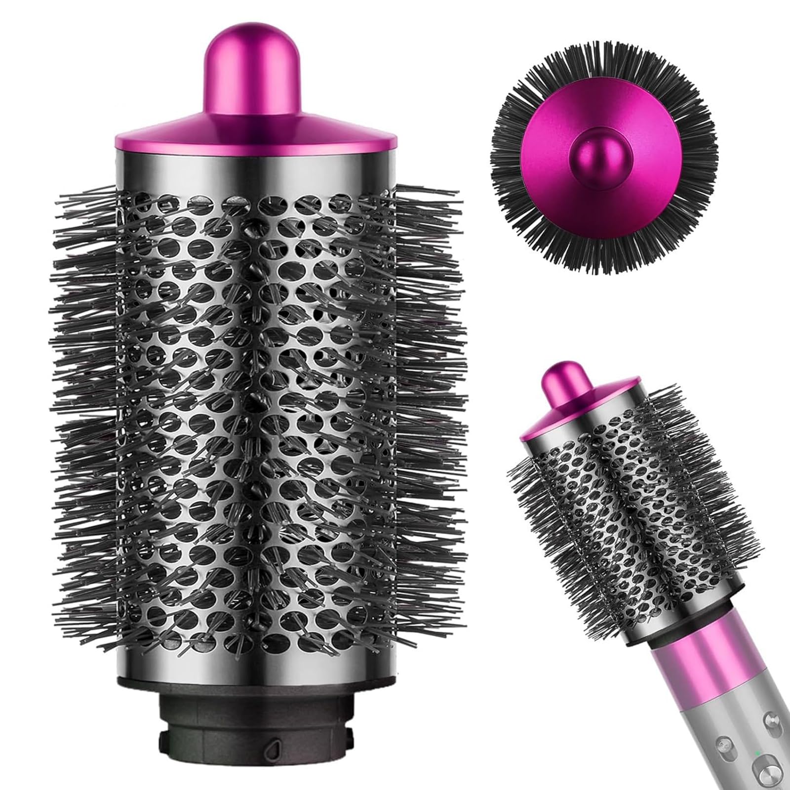 Round Volume Brush for Dyson Airwrap Attachments Large Round Volume Attachment Brush for Flat Hair Limp