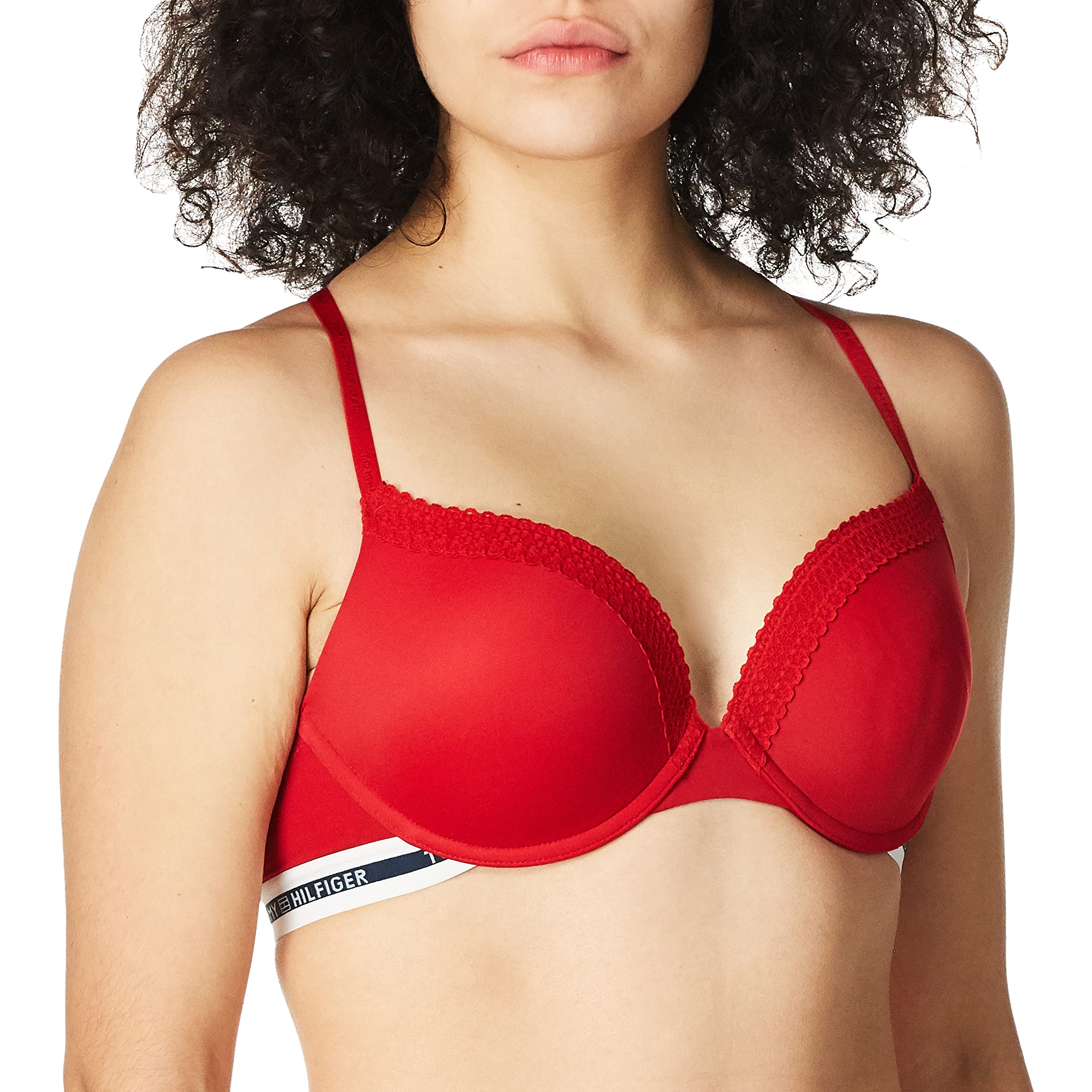 Tommy Hilfiger Women's Basic Convertible Push Up Underwire