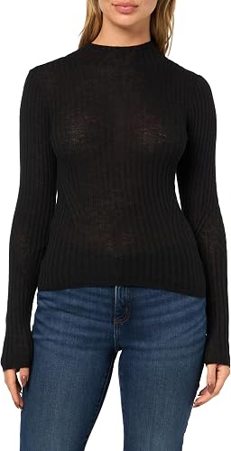 BOSS, Fenni Fitted Turtle Neck Wool Sweater, Soft Cream, S