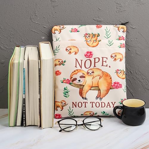 Miniatura 3 de PLITI Divertida funda de libro de perezoso, regalo para amantes de los perezosos, regalo para dormir perezoso, regalo para dormir perezoso,