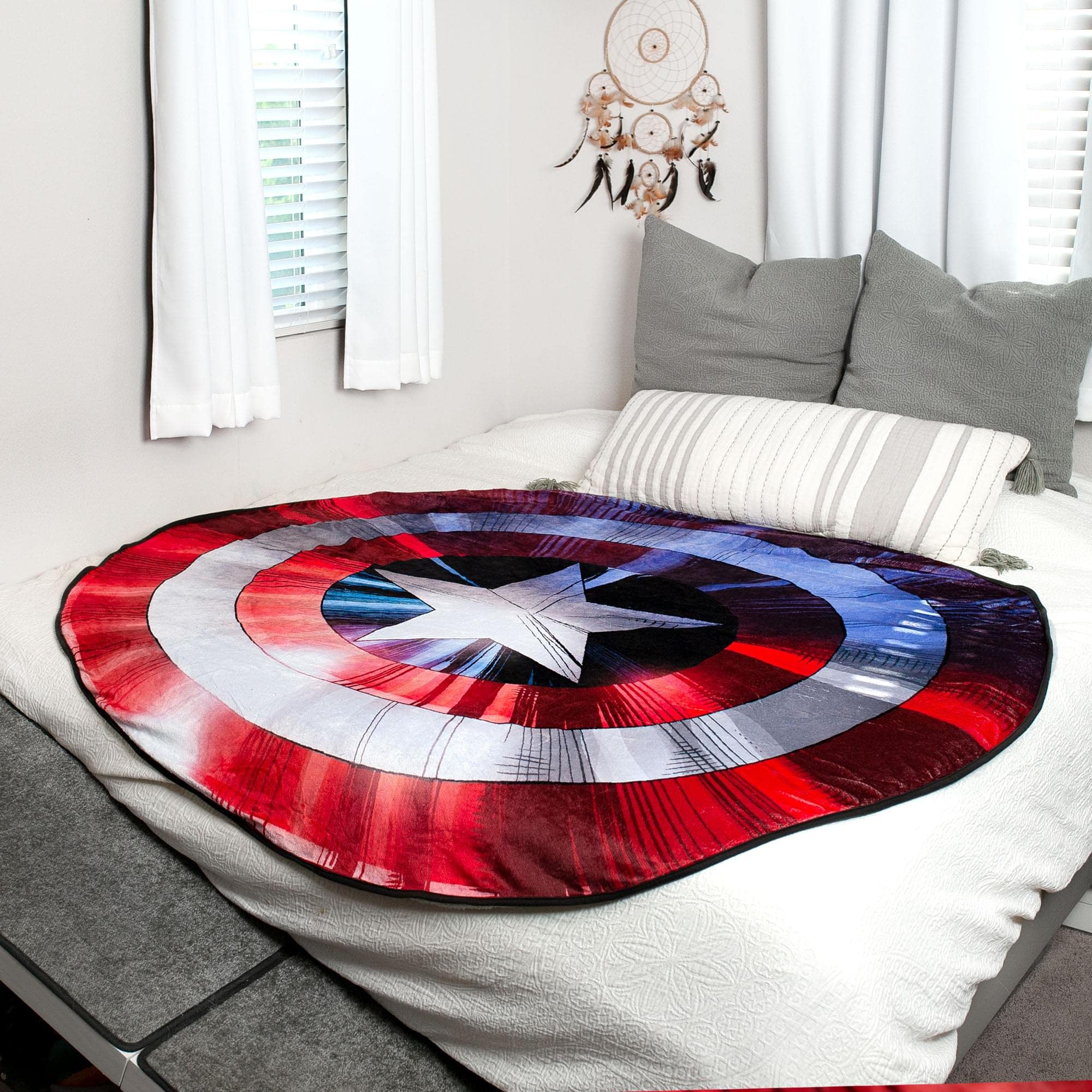 MARVEL キャプテンアメリカ ラグ ブランケット タペストリー Amazon｜Marvel キャプテンアメリカ シールド オーバーサイズ フリース