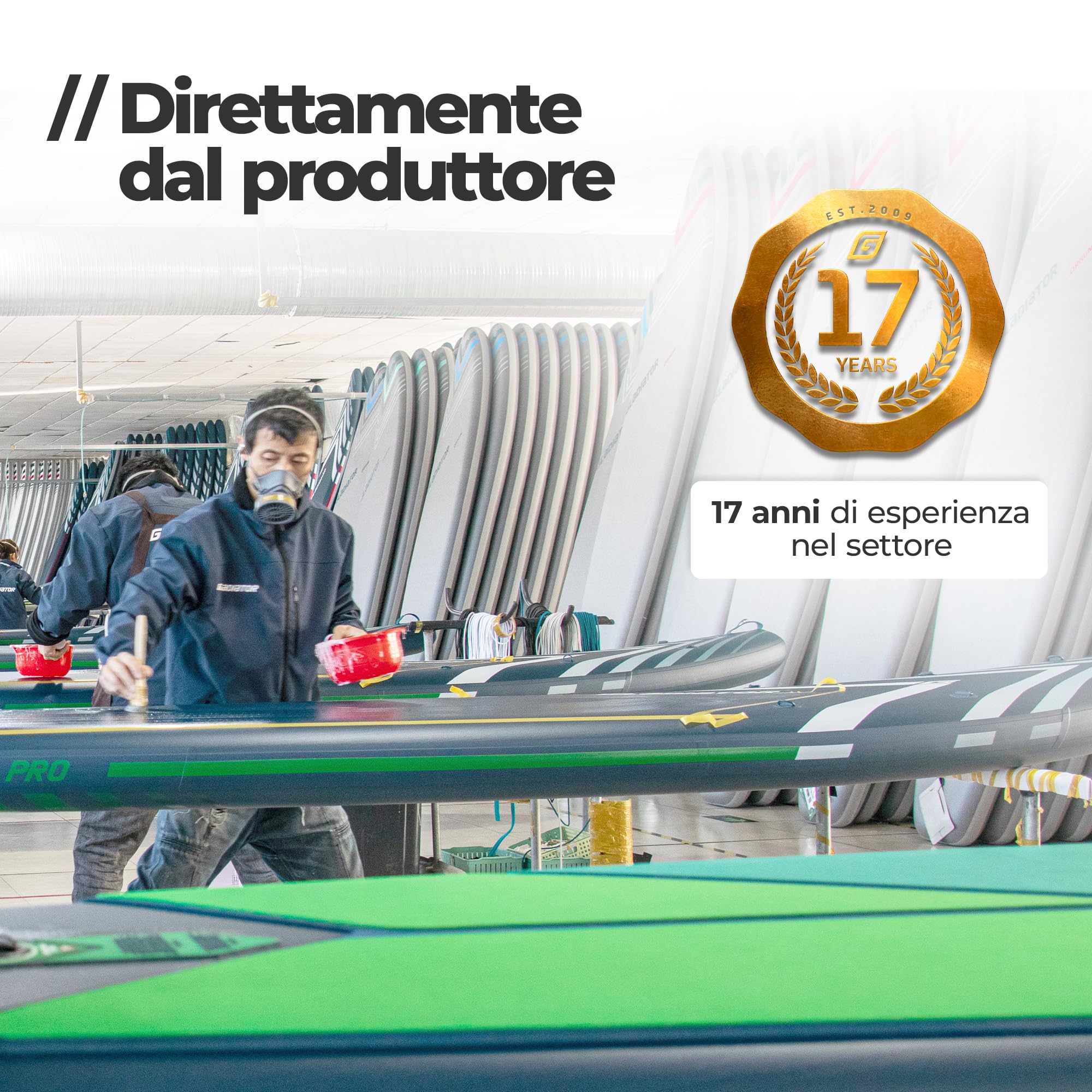 PRO Tavola SUP gonfiabile High-End 329-384 cm | 26 PSI
