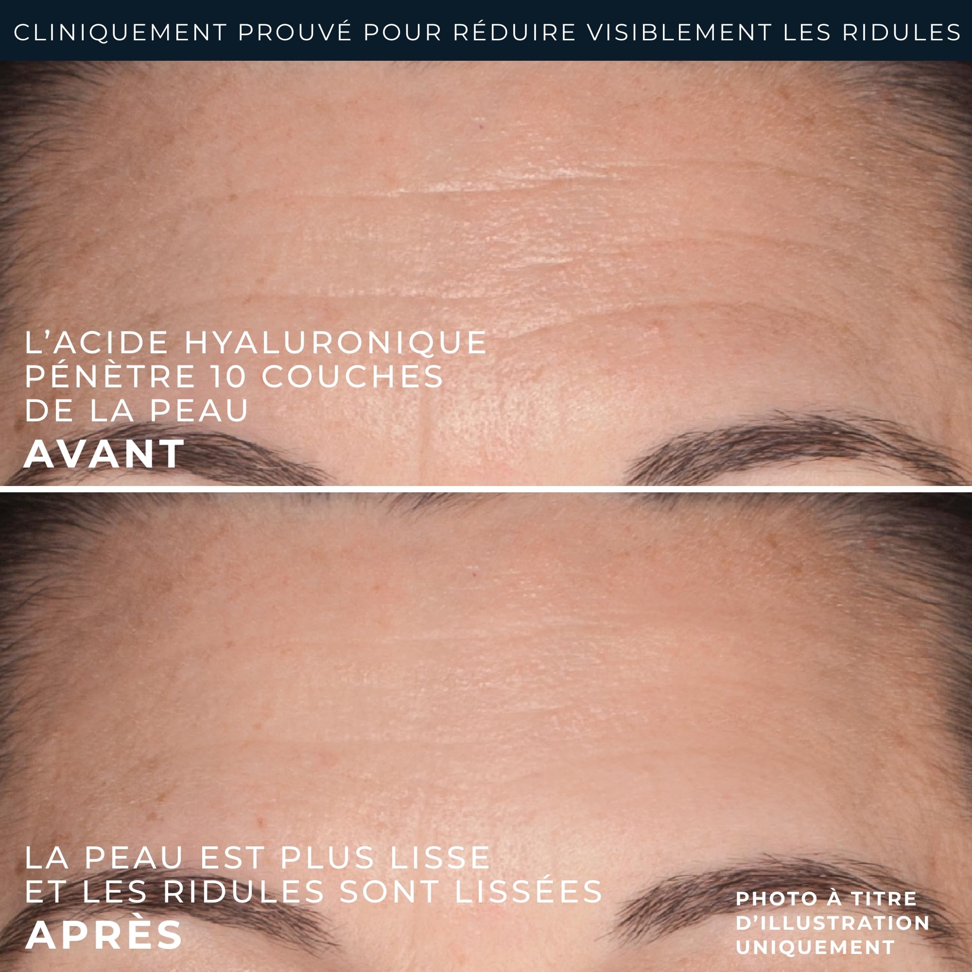RoC Hydra+ Serum Stick | Soin de la peau aux peptides et à l'acide hyaluronique pour le visage | 30 g