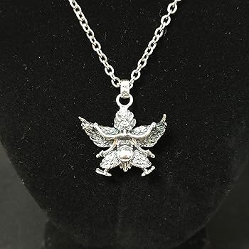新入荷❣️ミャンマー産A貨翡翠　神鳥大鵬鳥＆如意ネックレス Amazon | S925シルバー ペンダントトップ 神秘的な大鵬鳥