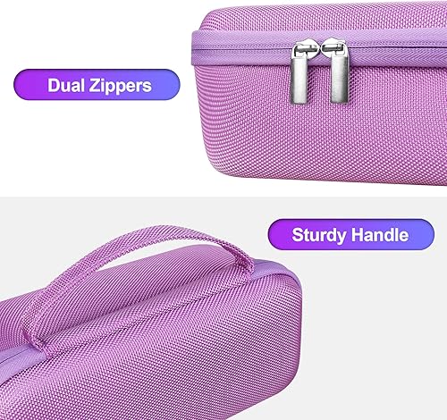 Miniatura 17 de BOVKE Funda de transporte para Bushnell Wingman 2/Bushnell Wingman Golf GPS Bluetooth altavoz, bolsillo de malla adicional para cables de carga