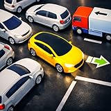 3Dカーパーキングジャムシミュレーター：オフラインパズル＆ドライビングゲーム