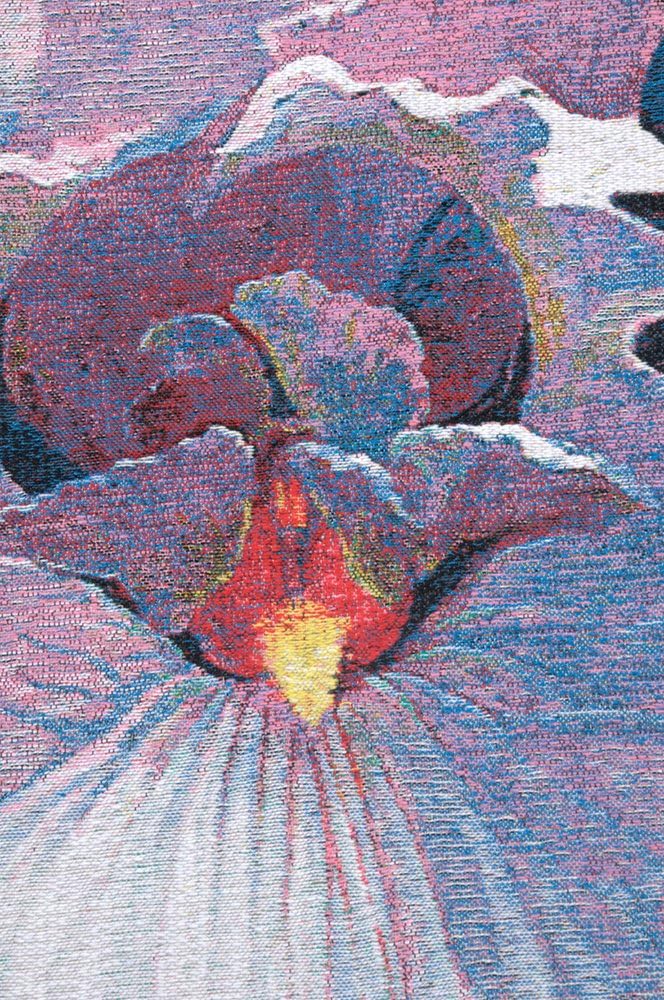 The Journey Never Ends Belgian Tapestry Wall Hanging - 56 in. x 56 in. Cotton/Viscose/Polyester by Simon Bull