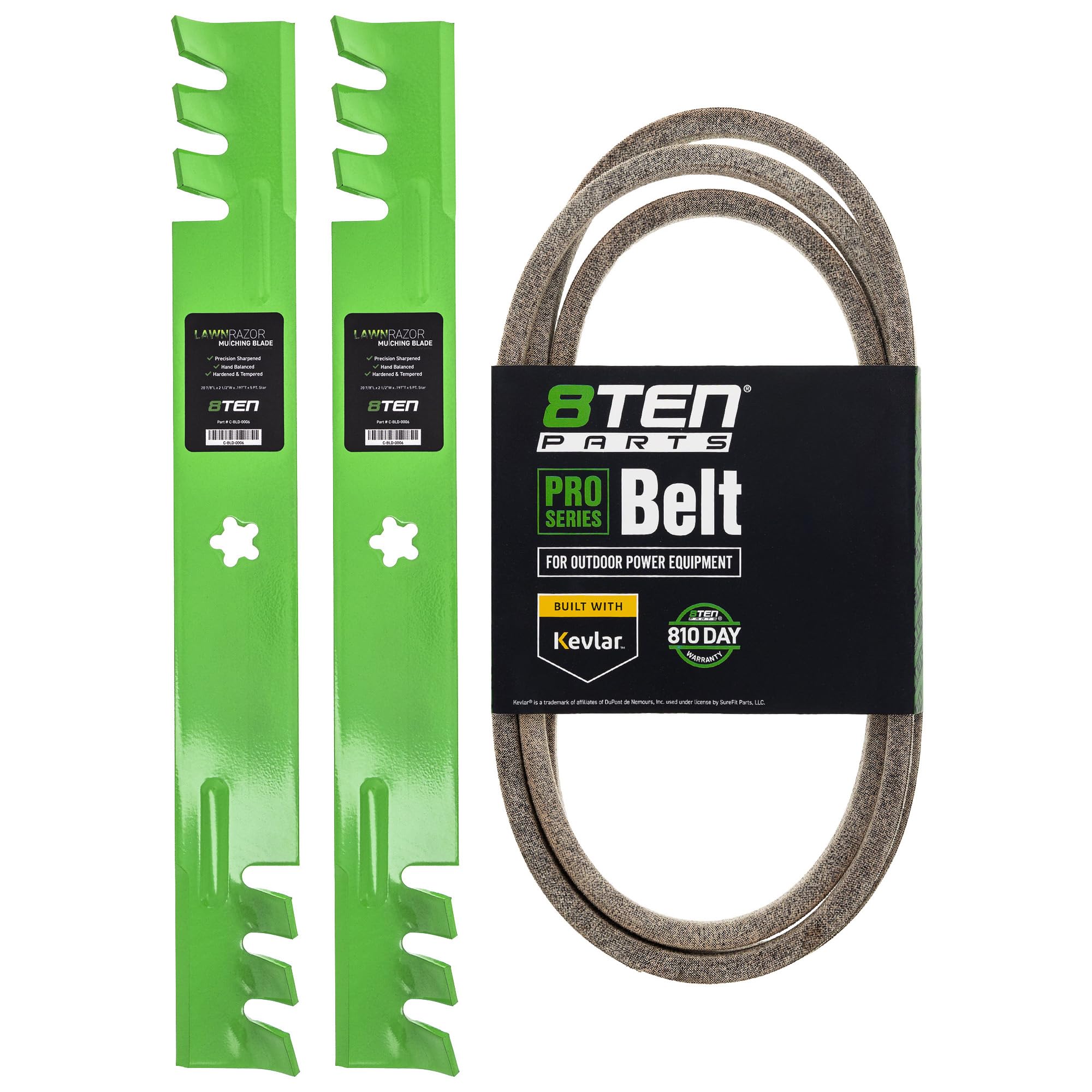 パパン Amazon.com: 8TEN Blade Belt Kit for Husqvarna 42 inch YTH1842