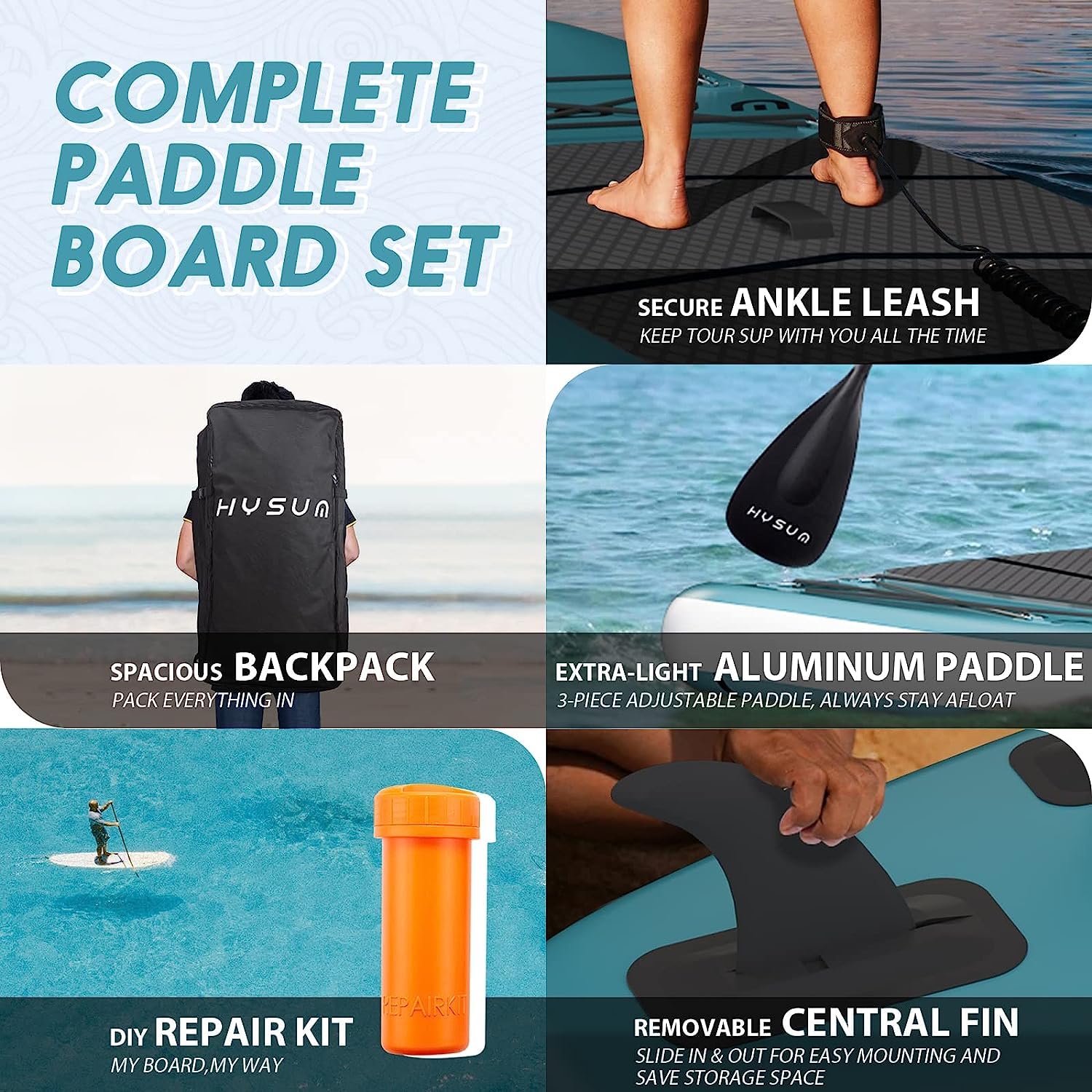 セビラー Maui スタンドアップパドル 3ピース セビラー Maui スタンドアップパドル 3ピース SUP_