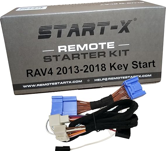 Kit de démarreur à distance StartX pour Toyota RAV4 20132018 avec démarrage à clé, Plug & Play
