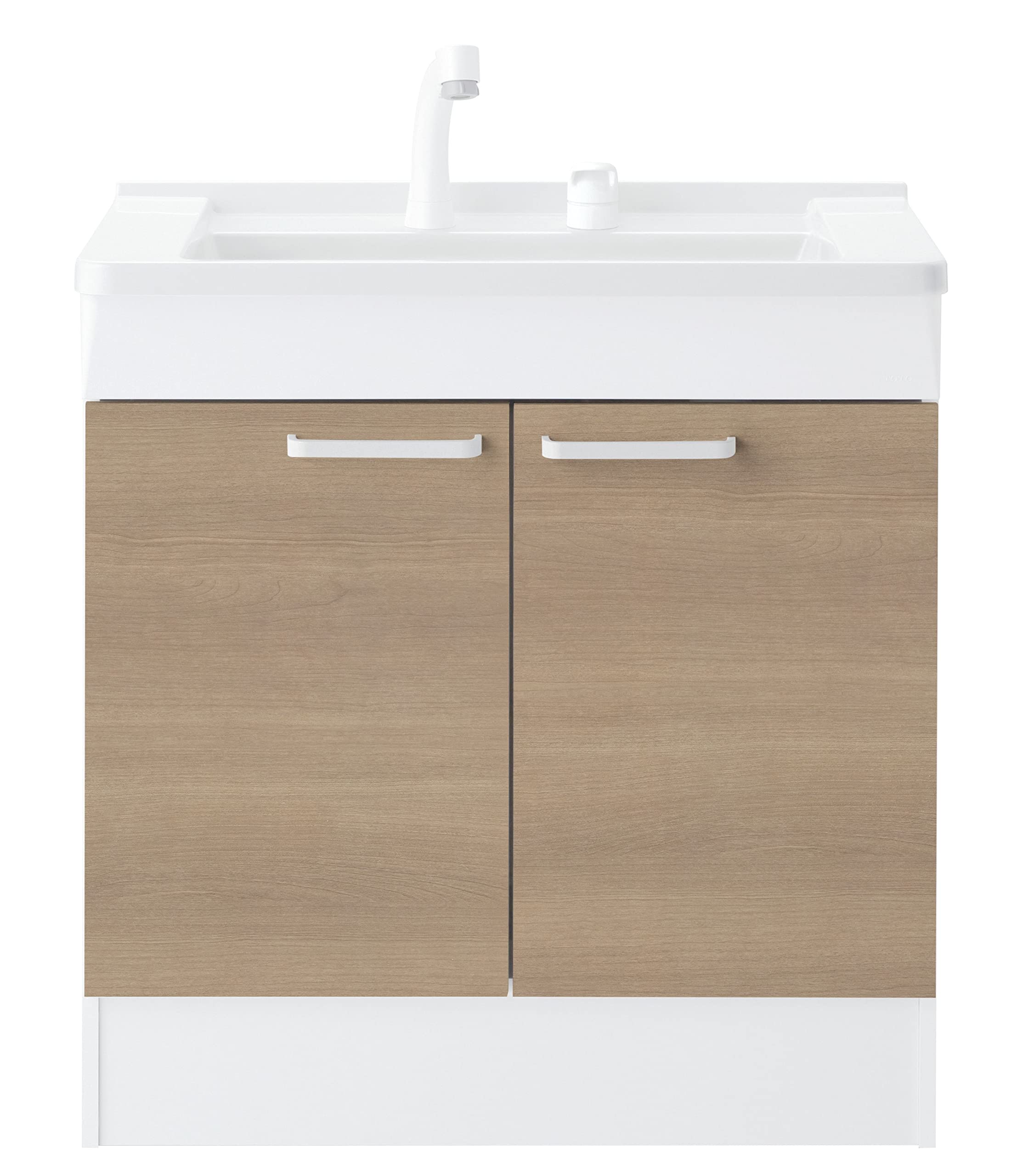 Amazon | TOTO 洗面化粧台 (KCシリーズ) 間口750mm 2枚扉 モナ 