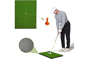 MyVoice Thickened Golf Mat: The Ultimate Chipping Turf for Indoor and Outdoor Practice