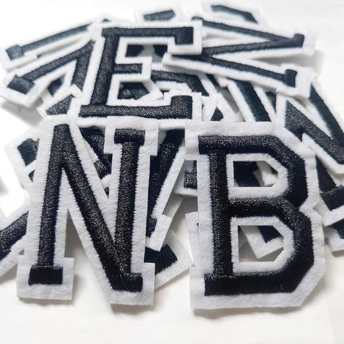 Miniatura 48 de 30 parches de números para planchar, apliques de números bordados del 0 al 9, parches de números para ropa, vestido, sombrero, calcetines, jeans