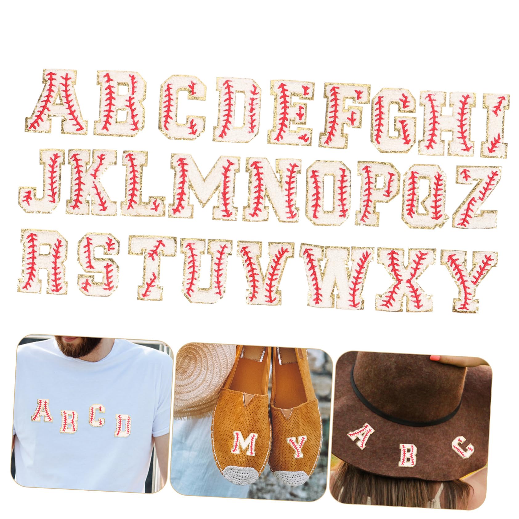 Didiseaon 3 Set Timbro Di Stoffa Ricamato La Appiccicoso Cuci Patch E Badge Cucire Toppe Accessorio Per Cappello Toppe Di Cappotto Ricamo Di Asciugamani 26 Pezzi * 3