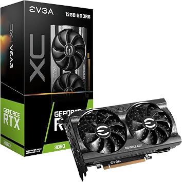 EVGA Geforce RTX 3060 Xc Gaming 12Gb Gddr6/Pci Express 4.0/1882Mhz/15000Mhz, 12G-P5-3657-KR