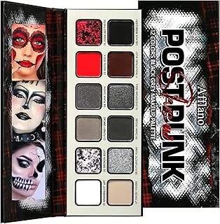 Paleta de sombra de ojos para maquillaje góti...