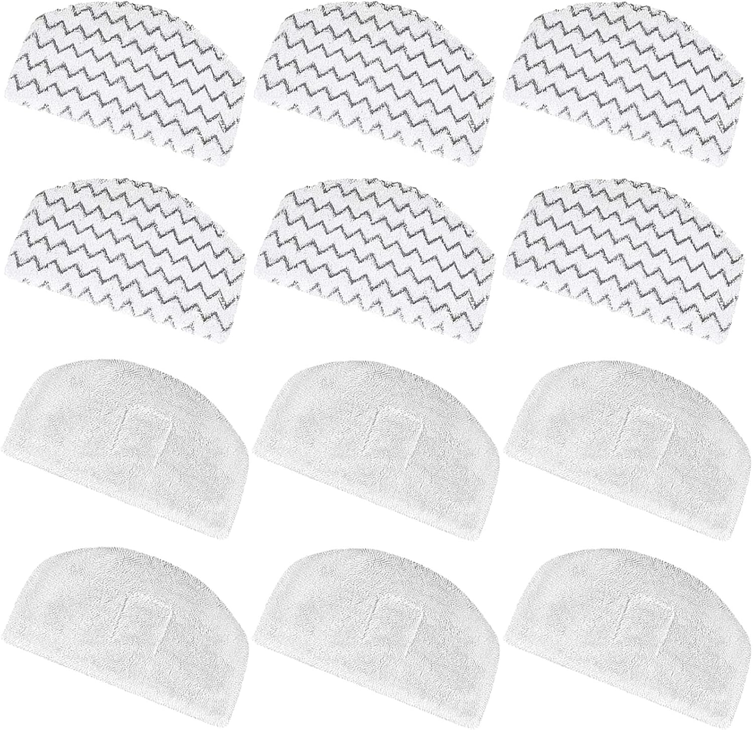 12 Pack 1940 Steam Mop Replacement Pads for Bissell Powerfresh Steam Mop 1940 1440