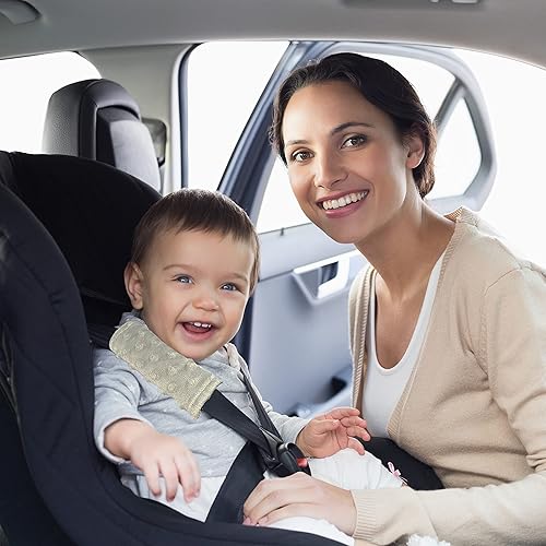 Miniatura 6 de Funda para el cuello del asiento del coche del bebé, Funda de la correa del asiento del coche, Cojines de cinturón de seguridad, Protectores