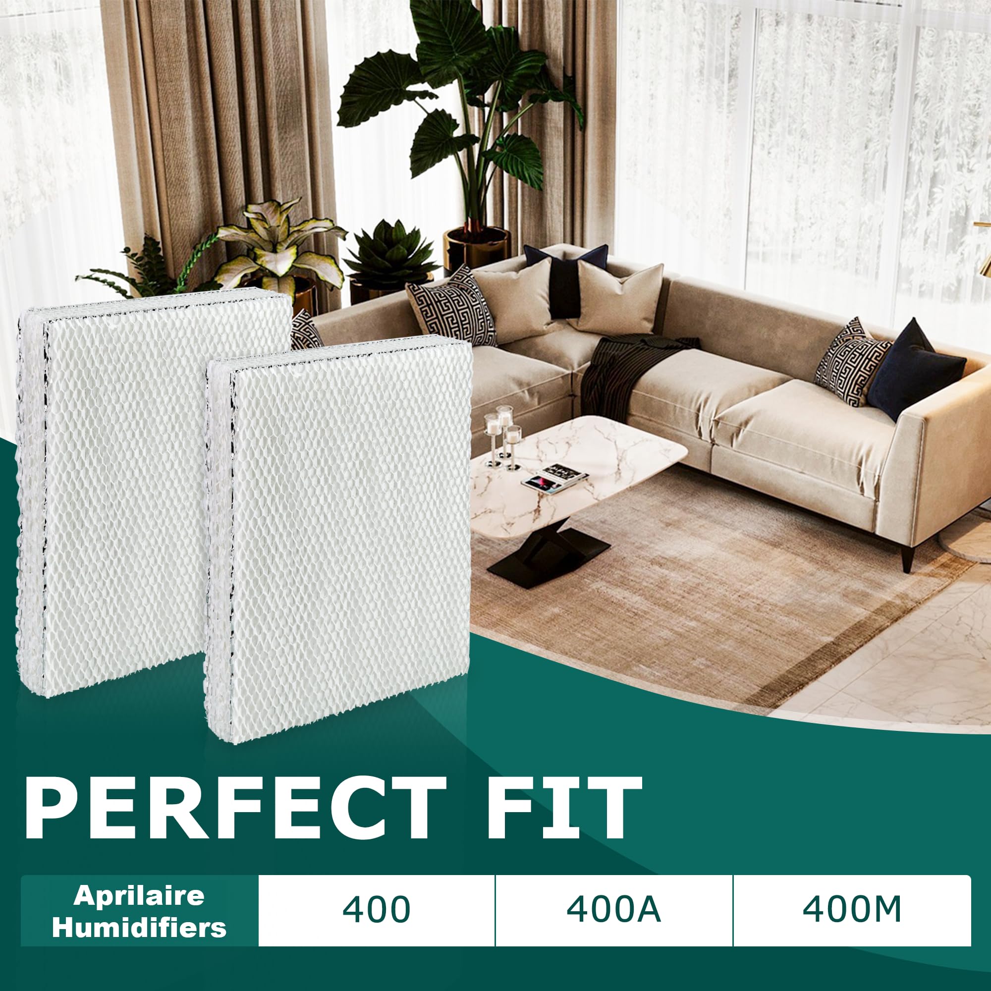 Amazon.com: 45 Water Panel Humidifier Filter Compatible with April