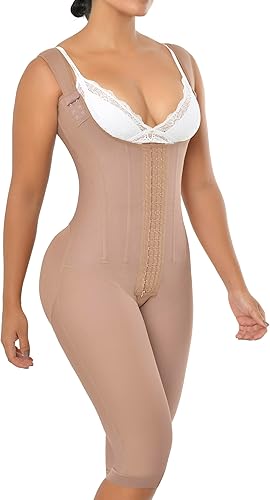 MELIBELT 3031 Fajas Colombianas Moldeadoras 7 Varillas Shapewear Control de barriga para Mujeres Abdominal Doble Refuerzo