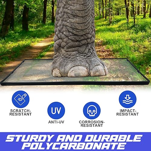 Miniatura 7 de StarknightMT Parabrisas UFORCE 1000 resistente a los arañazos  Parabrisas UFORCE compatible con CFMOTO UFORCE 10001000 XL 2019-2025, resistente