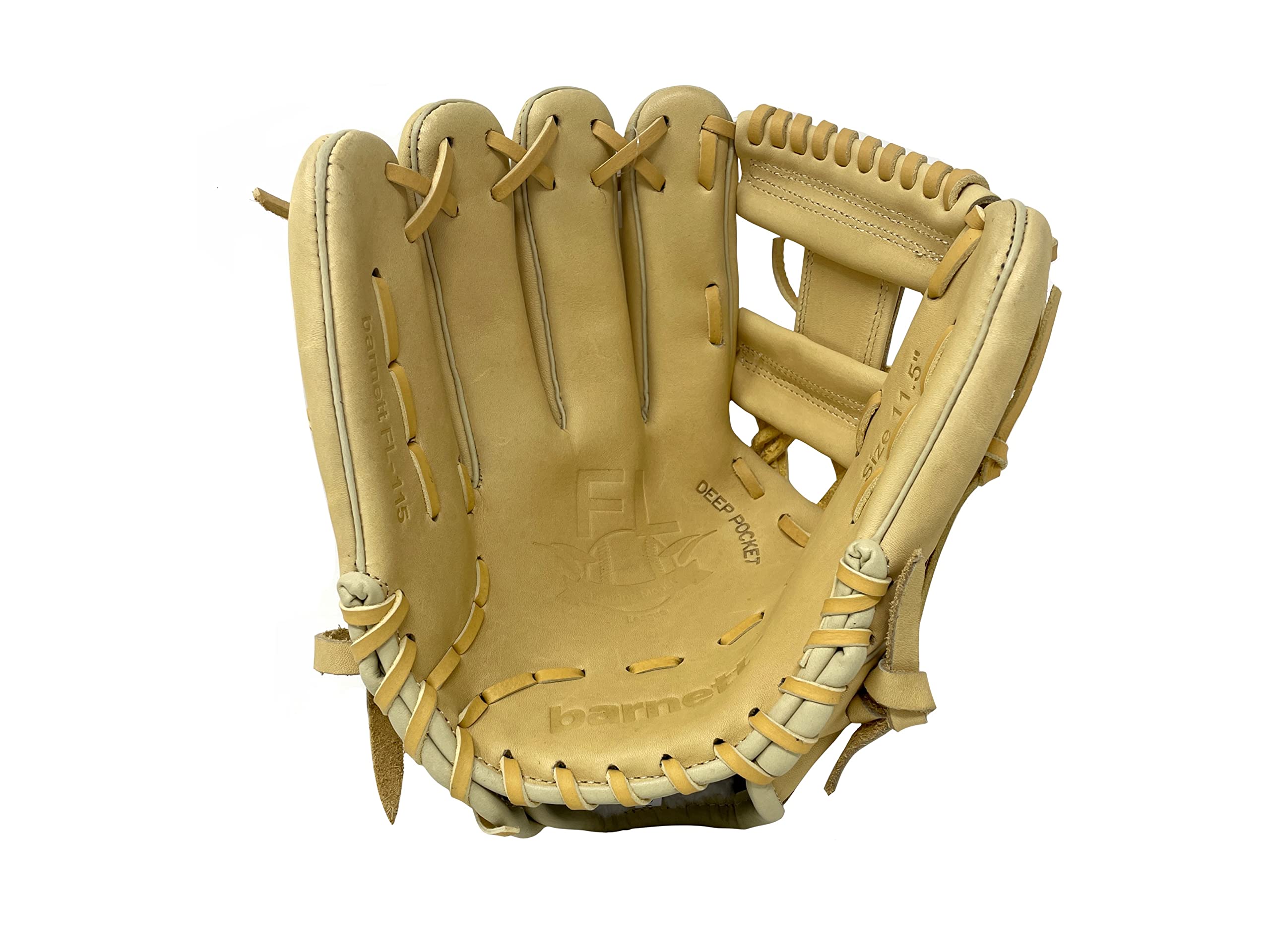 FL-115 RH Professional Baseball Glove, Full Grain Leather, Infield 11