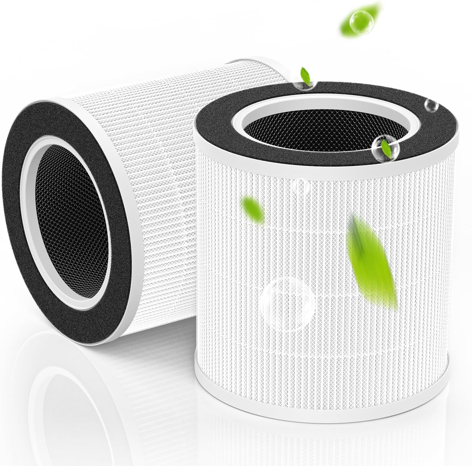 VK-6067B Filter Replacement Fit For HOKEKI VK-6067B Air Purifier and For Vremi Air Purifier, 3-Stage Filtration With HEPA and Activated Carbon Filter