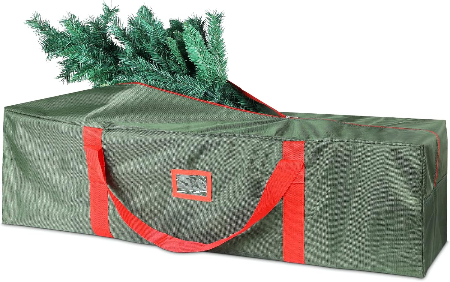 OUSFOT Bolsa para árbol de Navidad, 180 cm, Bolsa para árbol de Navidad