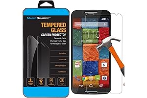 Premium Tempered Glass Screen Protector Shield for Motorola Moto X2 (2nd Gen 2014) XT1093 XT1095