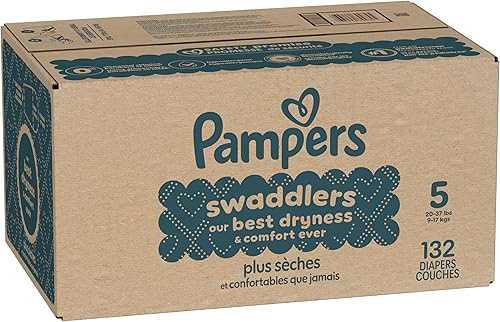 Miniatura 191 de Pampers Swaddlers - Pañales desechables muy suaves para bebé talla 2, 148