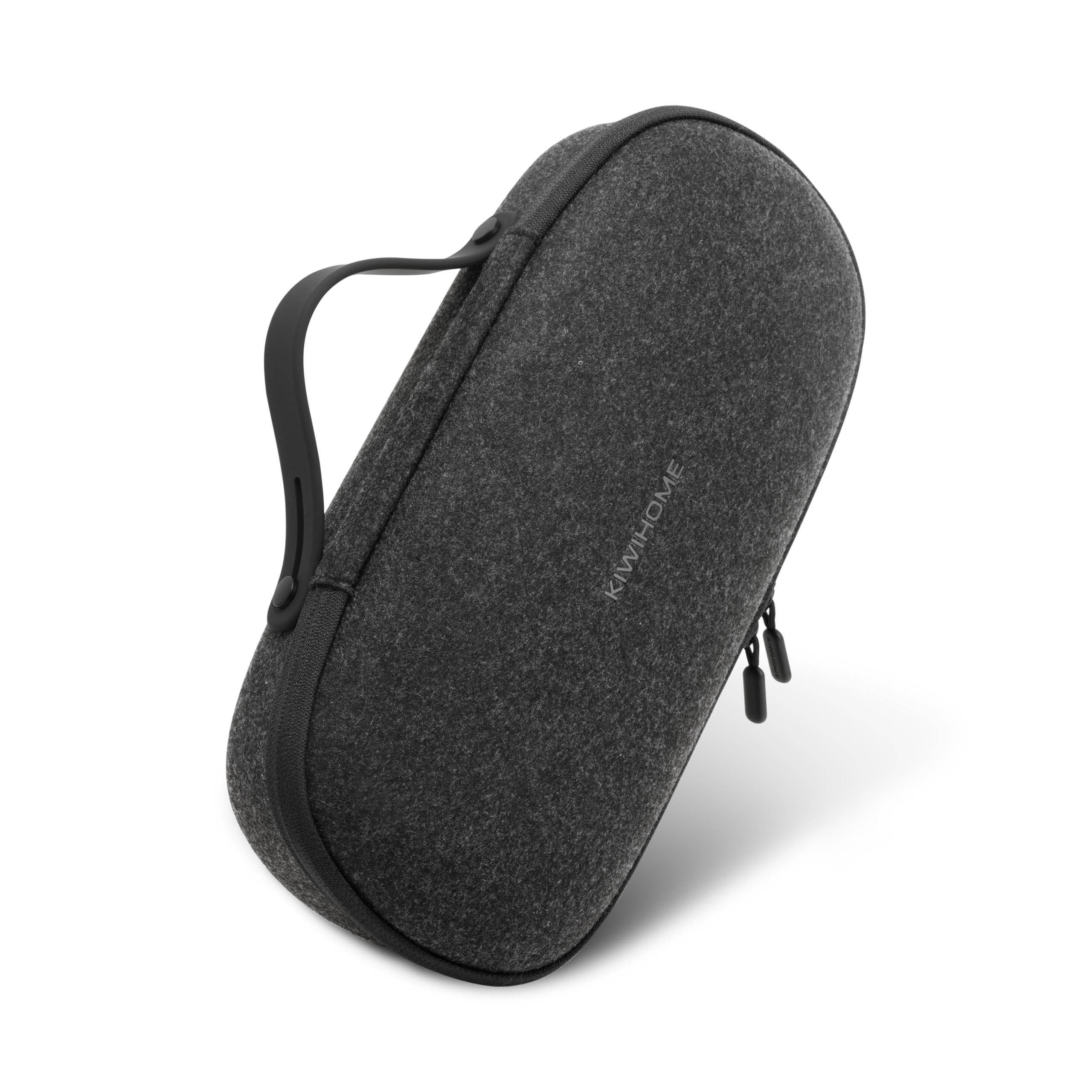 KIWIHOME Carrying Case for PlayStation Portal Accessories Odorless Hard Felt Protective Shell Lightweight Travel Storage Handbag with Retractable