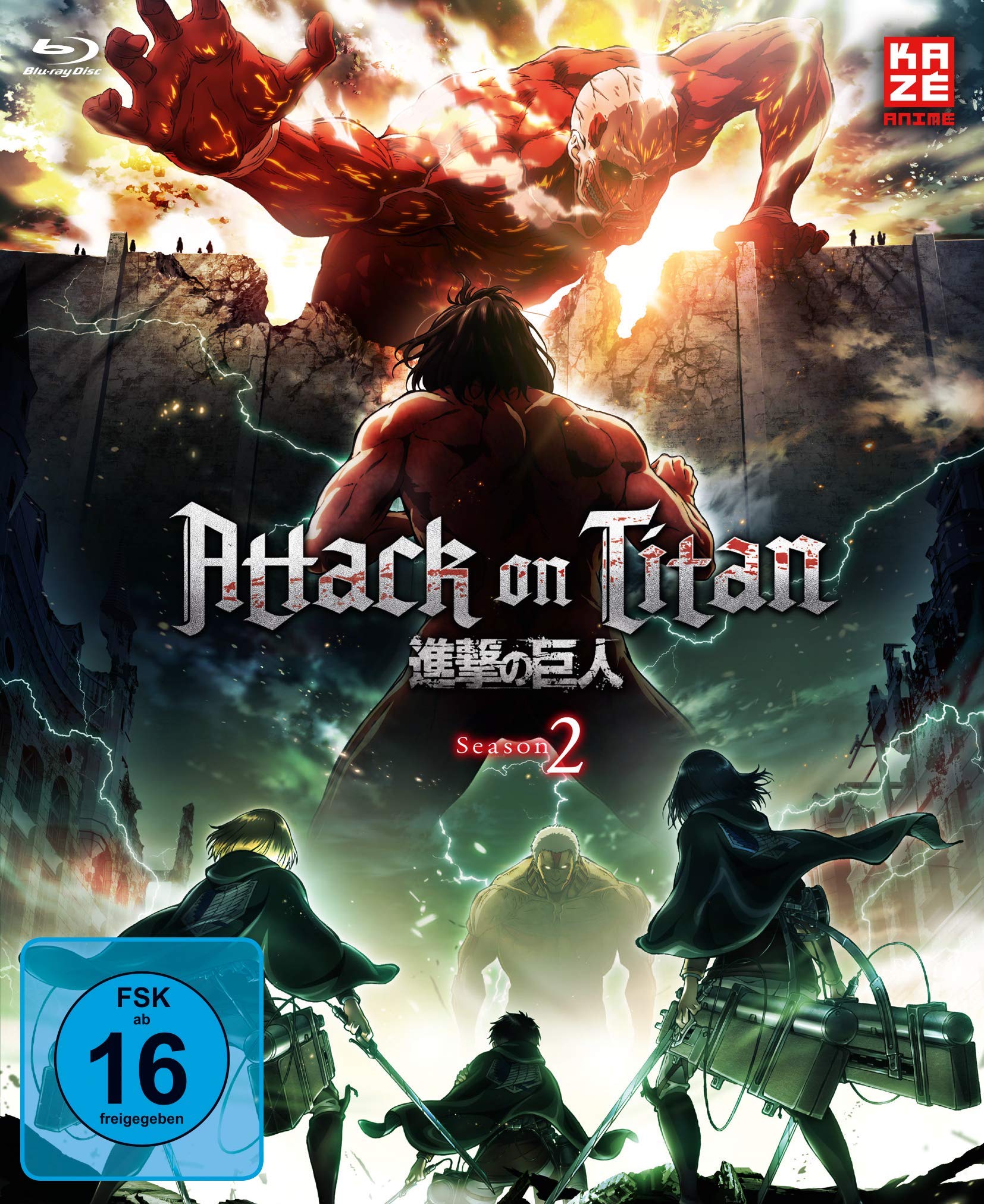 Attack on Titan Staffel 2 Gesamtausgabe Blu-ray