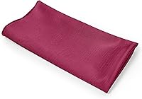 Vista 319 de Ultimate Textile -1 docena - Reversible Shantung Satin - Majestic - Servilletas de tela Majestic de 17 x 17 pulgadas color azul pizarra