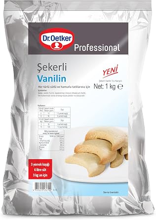 Dr. Oetker 1 kg  ekerli Vanilin