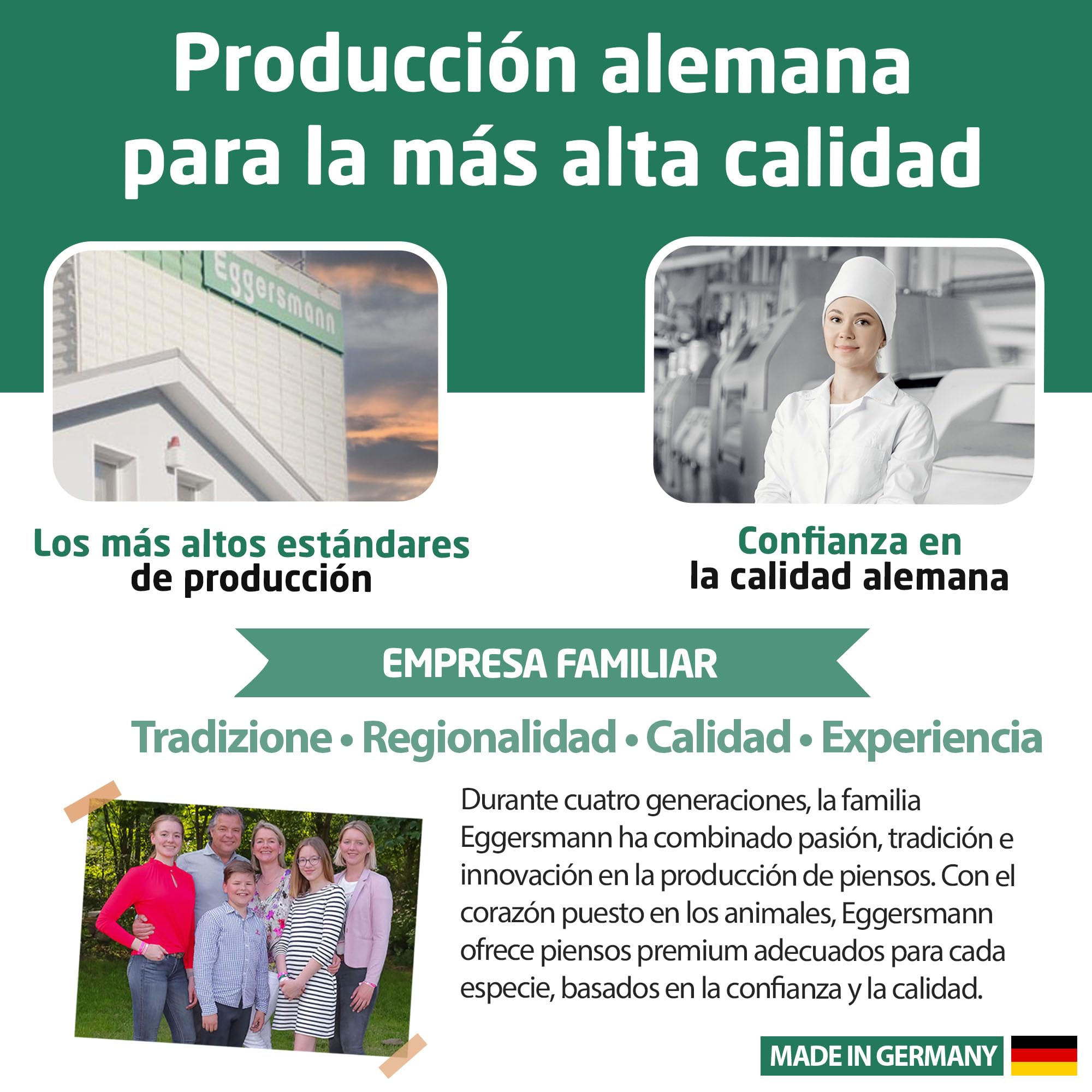Eggersmann Alimento Premium para cobayas - Muesli Natural con Hierbas, Verduras y Frutas (Bolsa de 15 kg)