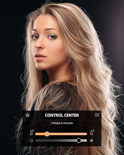 Miniatura 5 de Weilisi - Kit de luz de anillo grande, 6500K profesional de pantalla completa con soporte y soporte para teléfono, anillo de luz de 64 pulgadas de