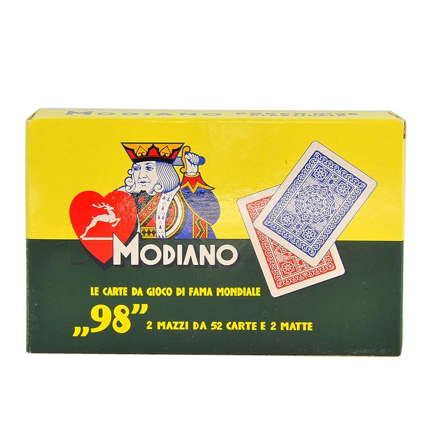 Immagine del prodotto MODIANO Poker 98 - Carte da poker italiane