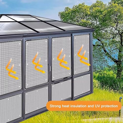 Miniatura 2 de Tinte de ventana reflectante y antirrayos UV, bloqueo solar total, película aislante de aluminio reutilizable, para el hogar, oficina, baño,