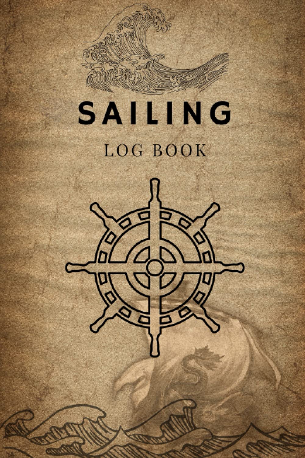 Sailing log book: US Sailing log book, Pilot log book leather, Sailing navigation books