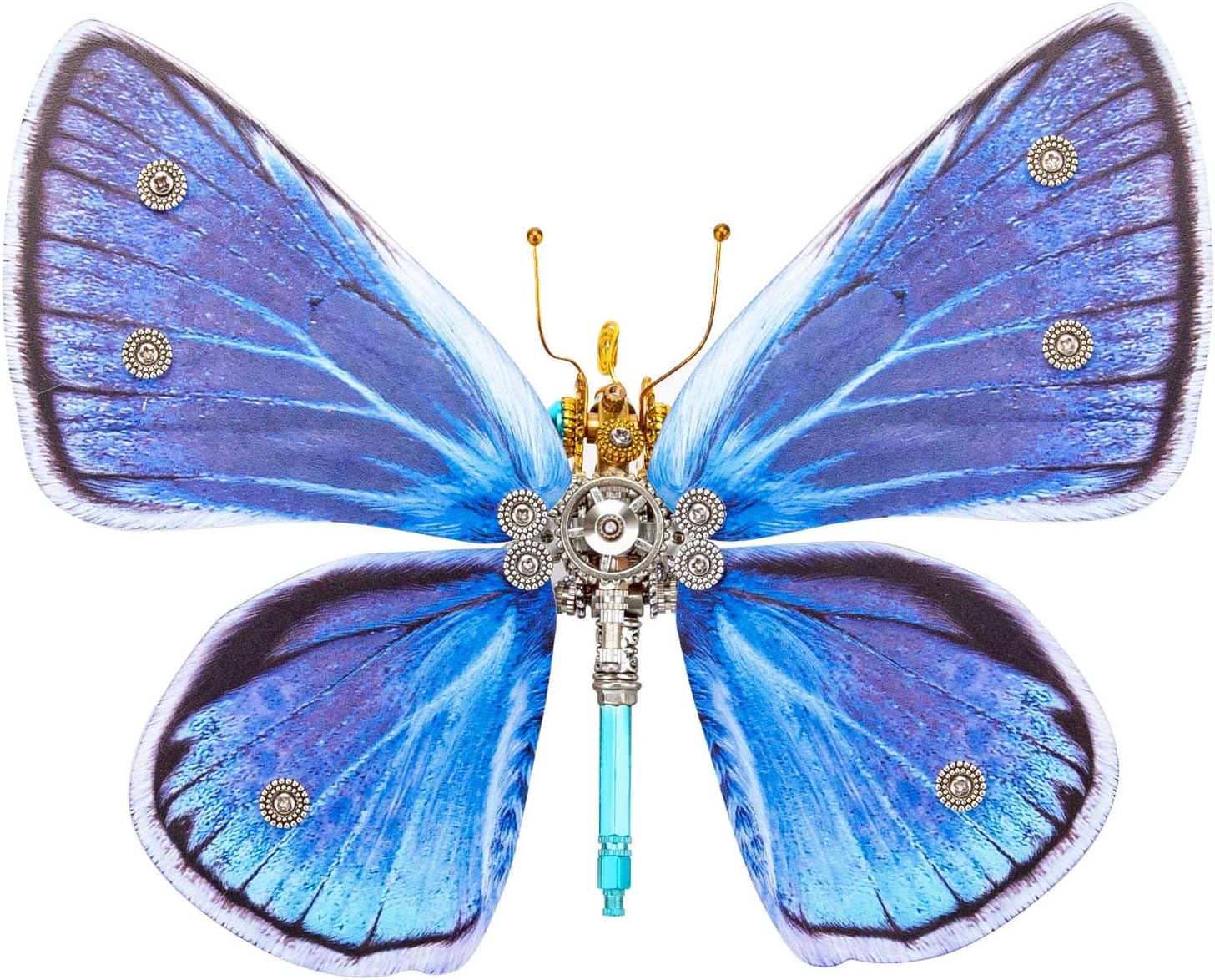 Domani 3D Metal Puzzle Mechanical Butterfly Model Kits, 150