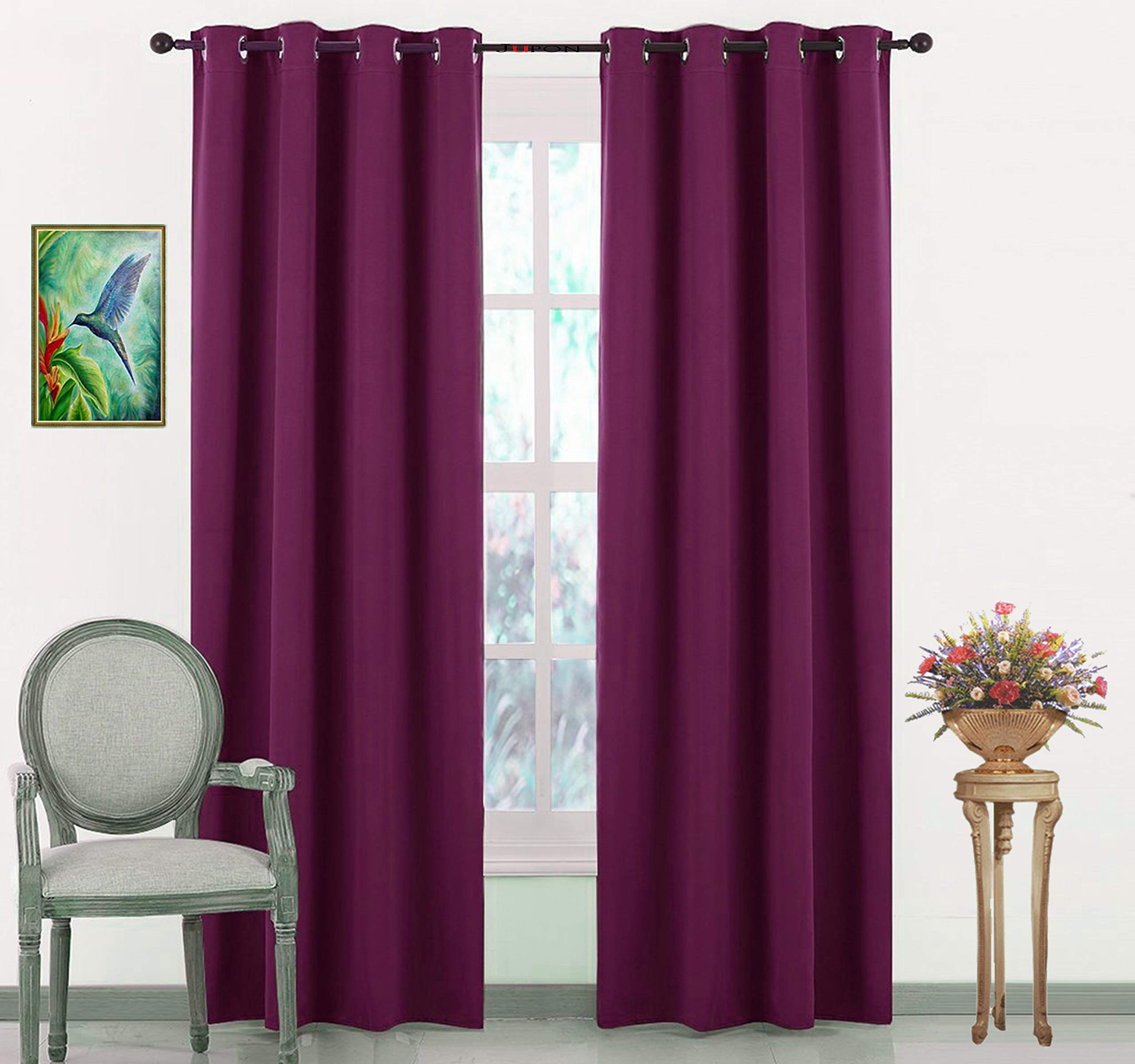 ARMENIA HAGUE Italian Silk 100% Blackout Curtain Solid(Heaviest in Segment) Pack of 2piece with 3Layers Weaving Technology Thermal Insulated Draperies Energy Saving-450GSM(W- 4ft x 3ft -L) Violet (B08CT9HQ2C) Amazon Price History, Amazon Price Tracker