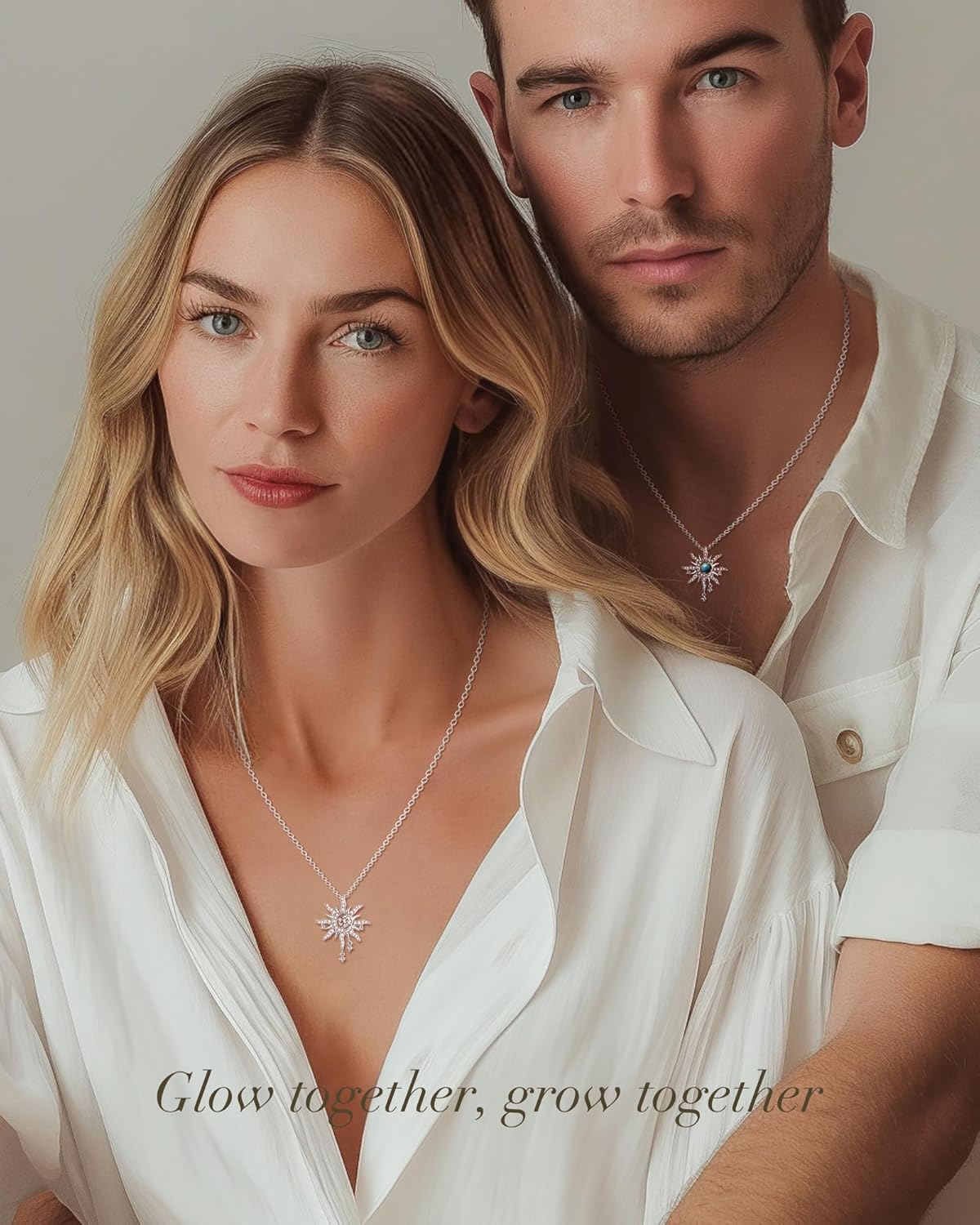 FANCIME Soluna Nexus Necklace for Women Sterling Silver Moon Jewelry Sun Pendant Fine Jewelry Gemstone Birthday Mothers Day Gifts for Wife - Image 5