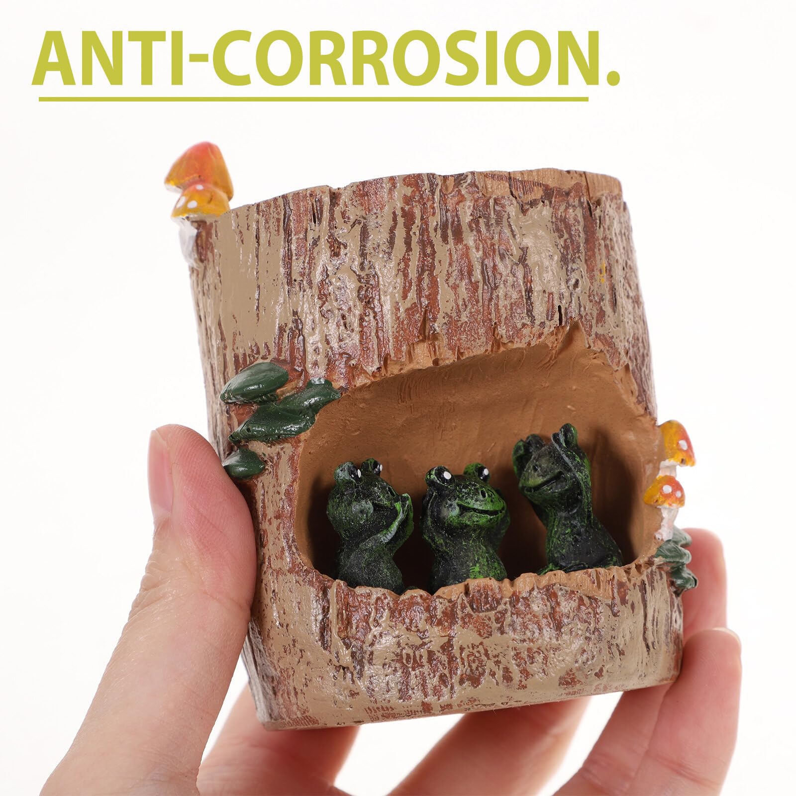 Tinksky Übertopf In Süßem Bären-Design – Ca. 7x7x9,5 Cm, Aus Kunstharz, Für Sukkulenten & Deko