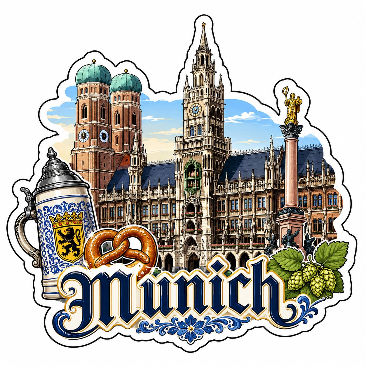 London Fridge Magnet - Decolyte Souvenir -16