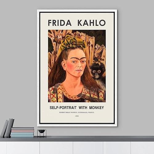 Miniatura 33 de IDEA4WALL - Lienzo enmarcado con impresión de arte abstracto listo para colgar en la pared de la sala y habitación Bs06-2103-famoso-m19