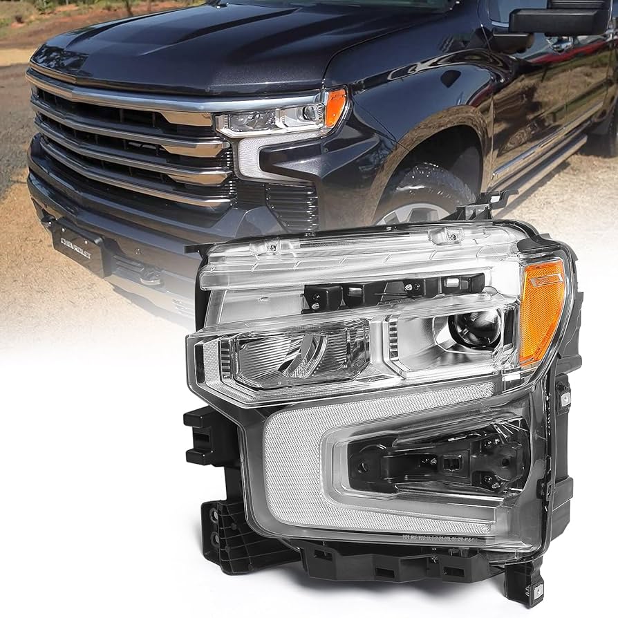 Amazon.com: VLINCAR LED Headlight Compatible with Chevy