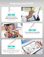 MEKO iPad Toll Gyorstöltéssel - Tenyérérzékelés és Dőlésérzékenység - Kompatibilis iPad Pro 11/12.9, iPad 6-10, Mini 5-6, Air 3-5 Generációk 6