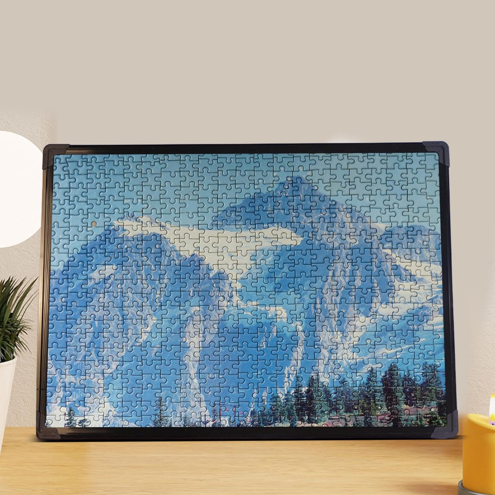Generic Puzzle Frame 19.69 Inch X 27.56 Inch, Decorative Picture